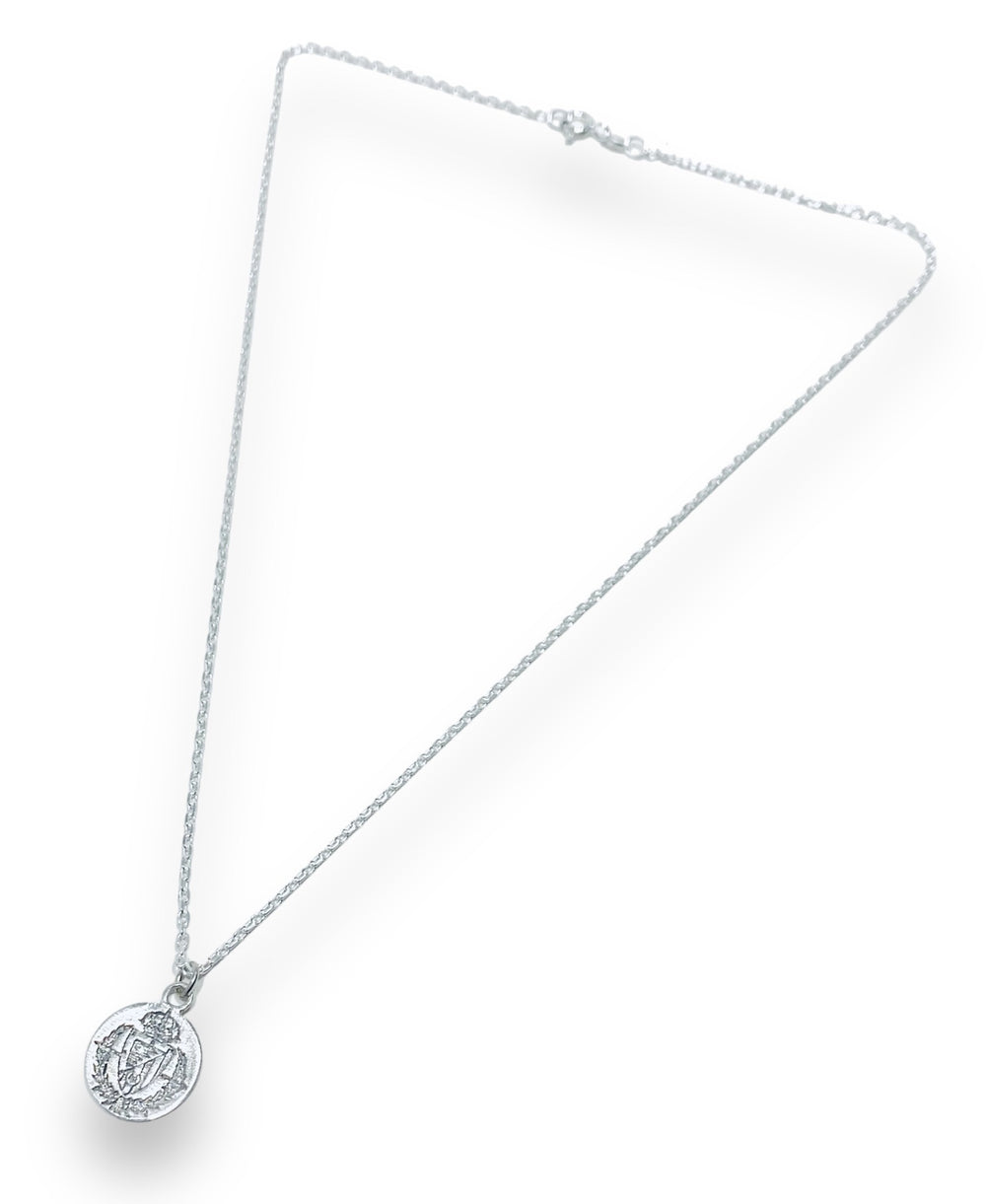 COLGANTE PLATA BRILLO Y CADENA PLATA 02
