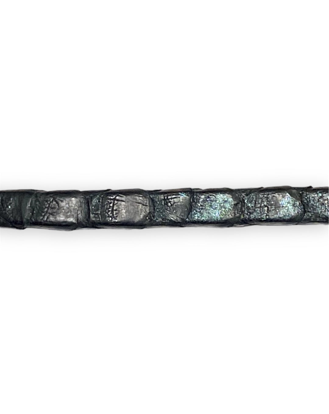 PULSERA PLATA RV BRILLO Y PIEL DE SERPIENTE main
