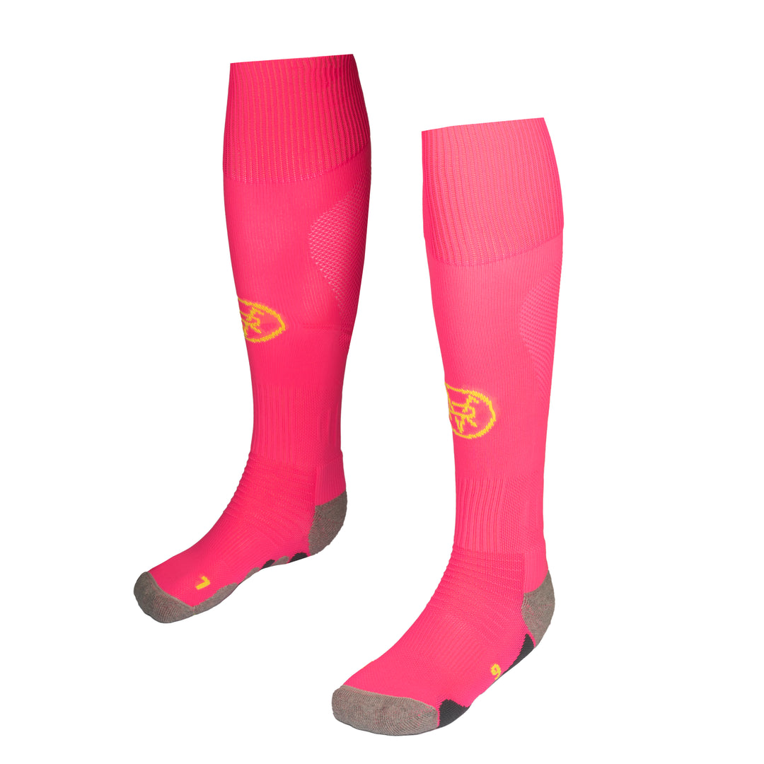 MEDIAS PORTERO REAL VALLADOLID 25/26 ROSA KOMBAT SPARK PRO 01