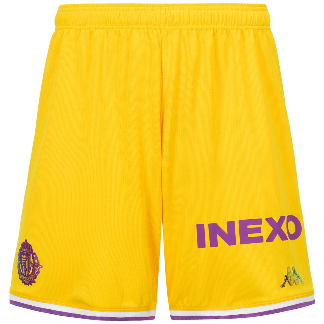 SHORT 3ª EQUIPACIÓN REAL VALLADOLID 25/26 AMARILLO KOMBAT RYDER 01