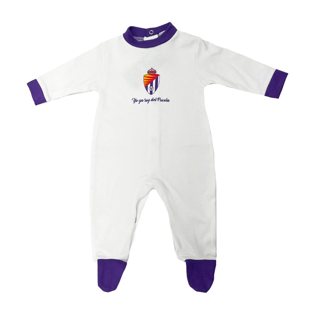 PELELE REAL VALLADOLID (PIJAMA BEBÃ‰ CON PIE) 01