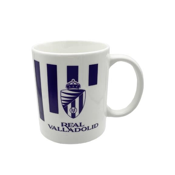 TAZA CERAMICA ESCUDO MORADO REAL VALLADOLID 01
