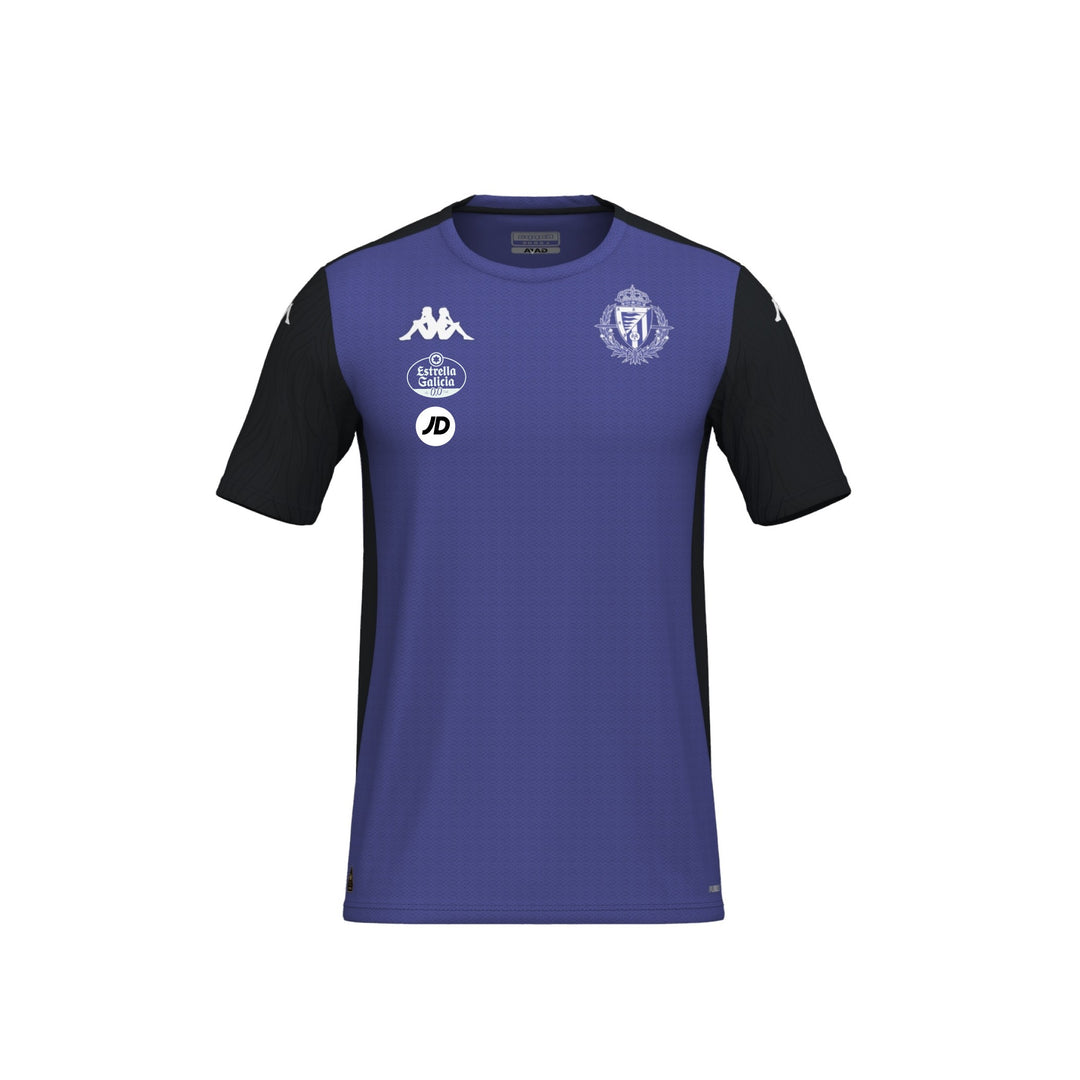 CAMISETA REAL VALLADOLID ENTRENO ABOU PRO 8 AZUL 01