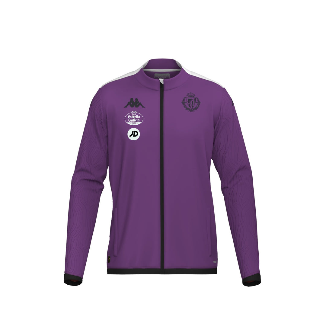 CHAQUETA REAL VALLADOLID PRE PARTIDO (MORADA) ARUN PRO 8 01