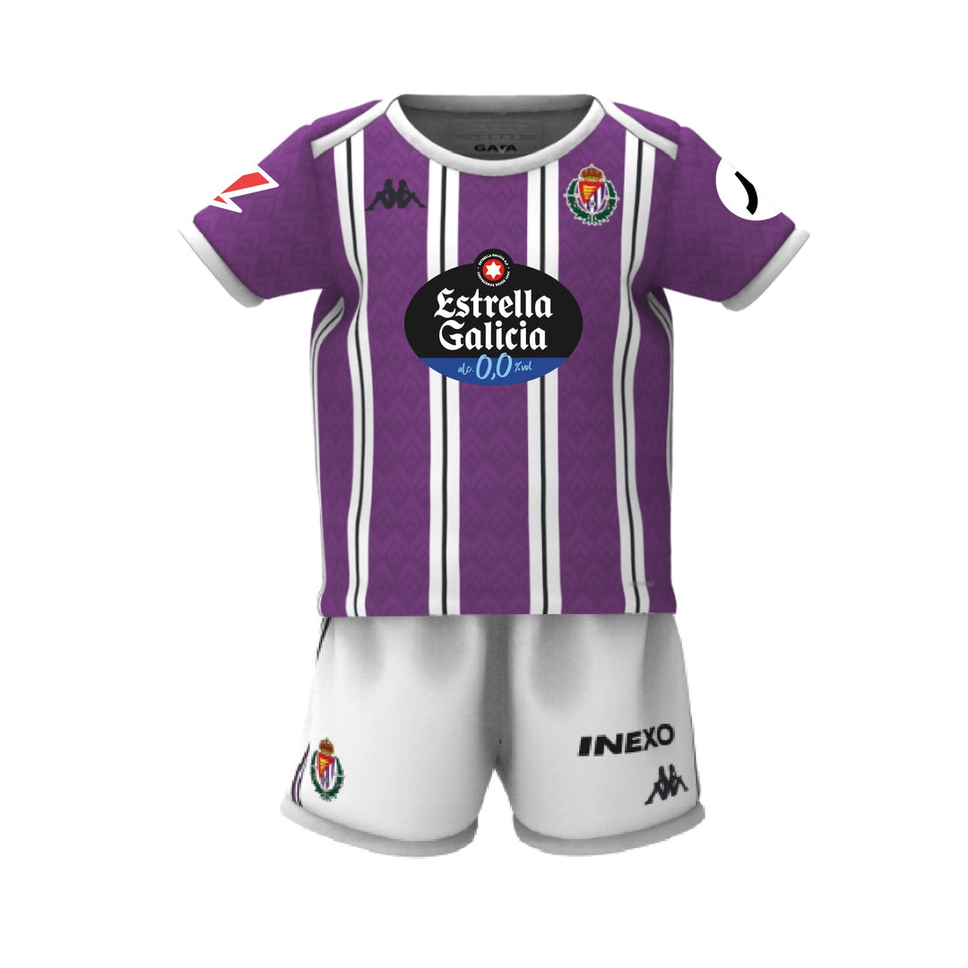 KIT 1ª EQUIPACIÓN BEBÉS REAL VALLADOLID 24/25 01