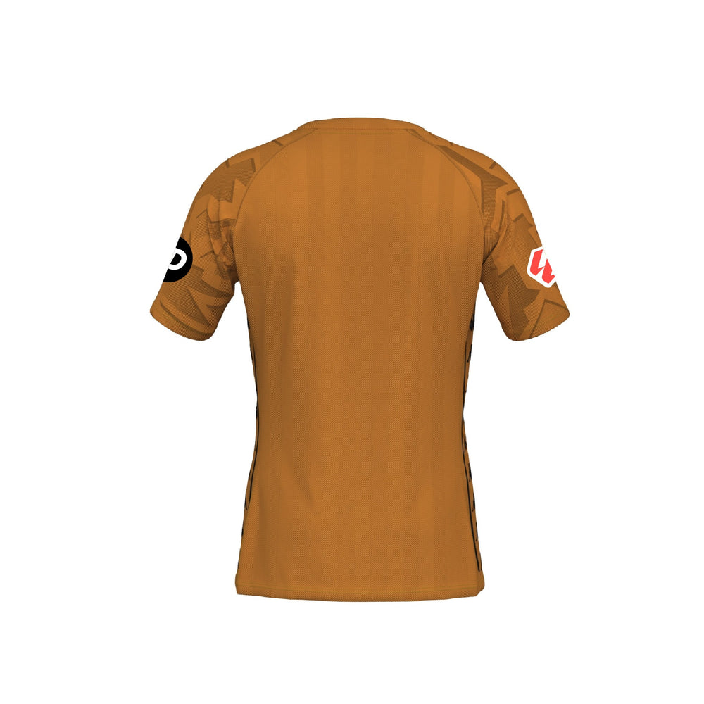 CAMISETA ADULTO REAL VALLADOLID 24/25 NARANJA KOMBAT 02