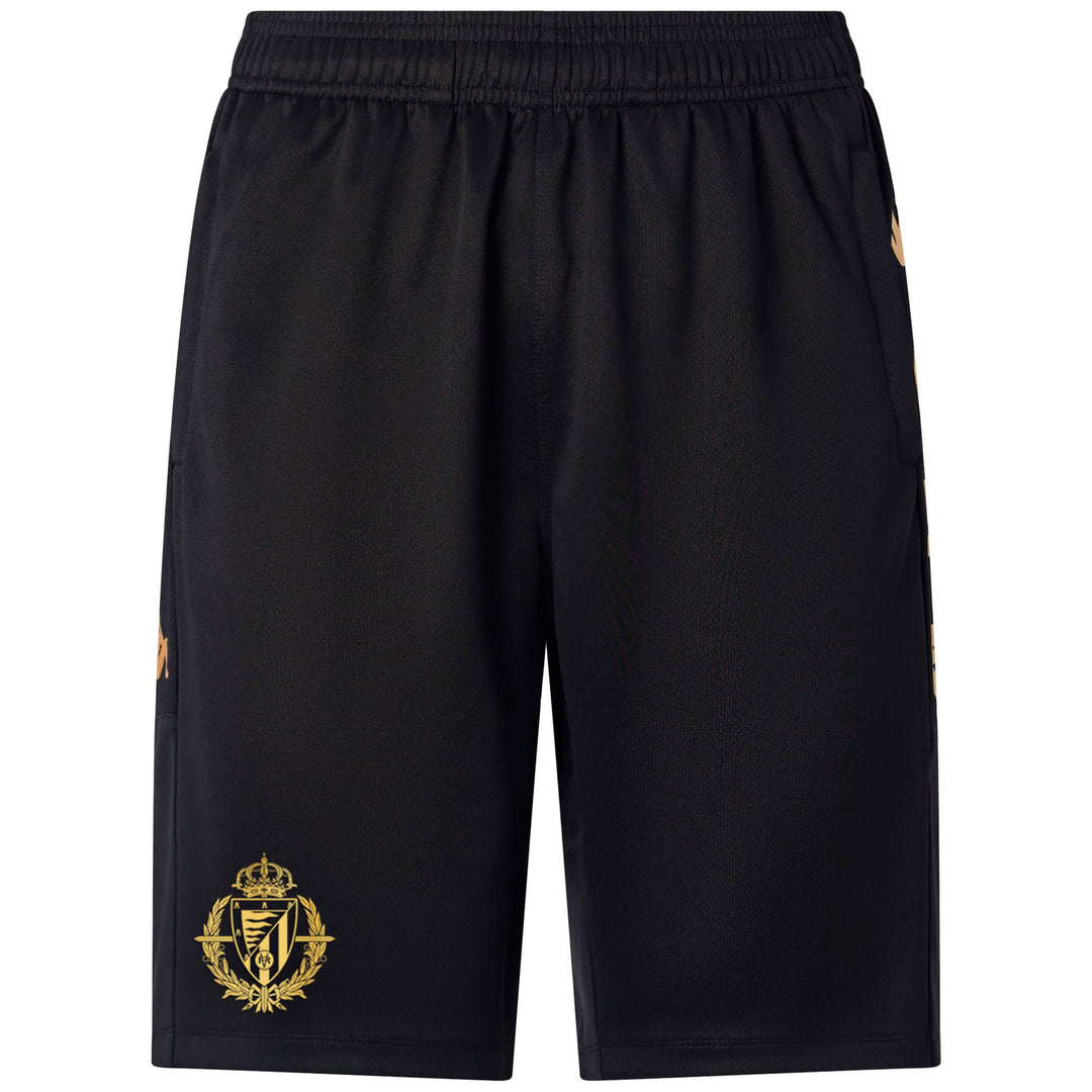 PANTALÓN CORTO GABBIO REAL VALLADOLID - NEGRO 01