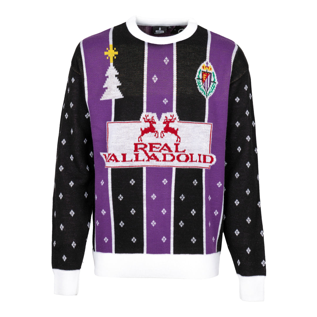 JERSEY CHRISTMAS VALLADOLID 2025 BLACK - VIOLET 01