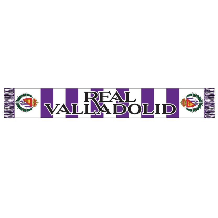 BUFANDA REAL VALLADOLID BANDAS ANCHAS 01
