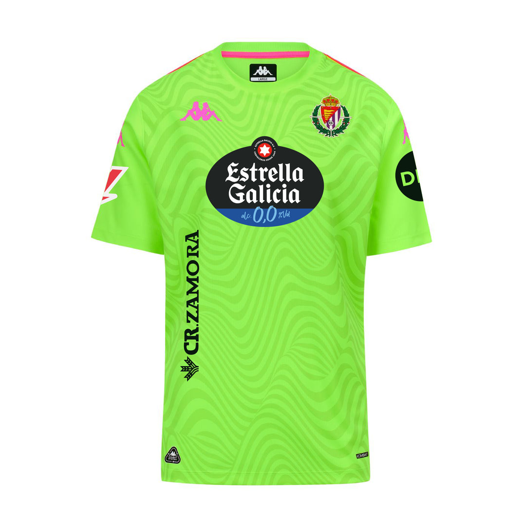 CAMISETA PORTERO REAL VALLADOLID 25/26 VERDE KOMBAT 01