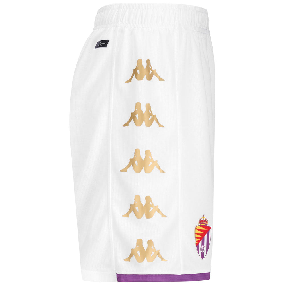 KOMBAT RYDER VALLADOLID - Shorts - Sport  Shorts - MAN - White-Violet Md 02